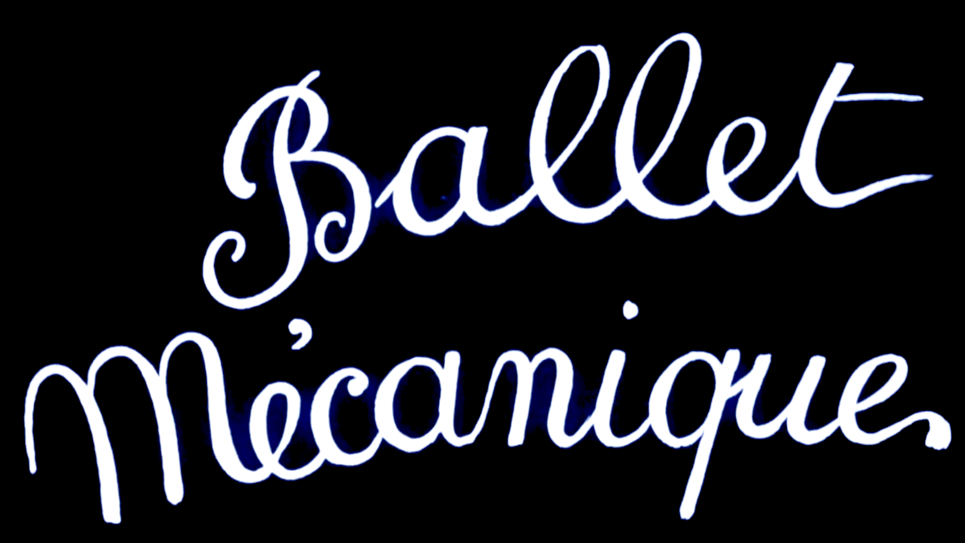 BALLET MÉCANIQUE