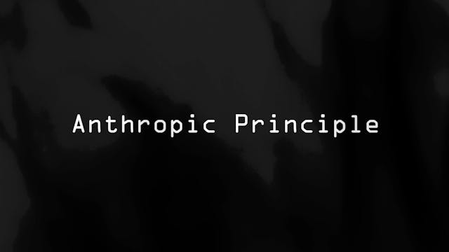 ANTHROPIC PRINCIPLE