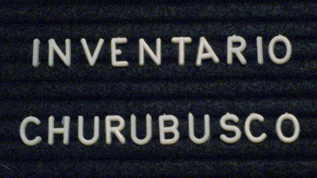 INVENTARIO CHURUBUSCO