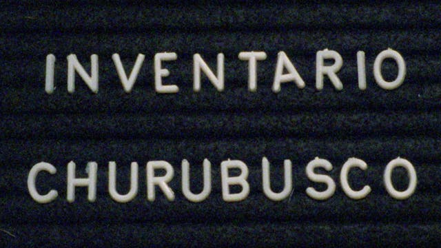 INVENTARIO CHURUBUSCO