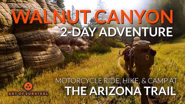 2-Day Adventure at Walnut Canyon | Arizona Trail