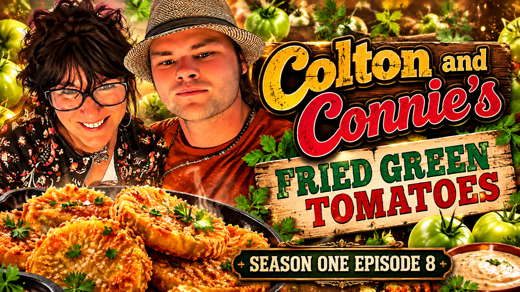 Colton and Connie’s Fried Green Tomatoes
