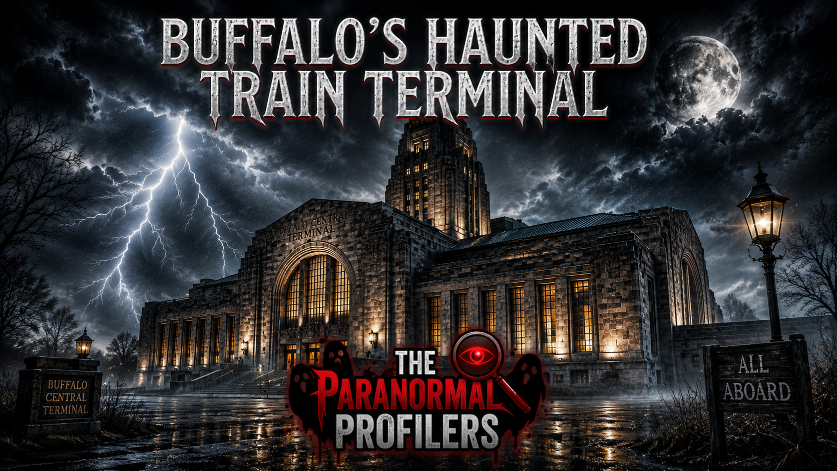 Buffalos Haunted Train Terminal