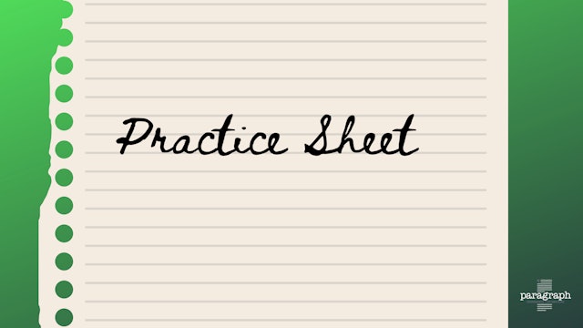 Practice Sheet 2
