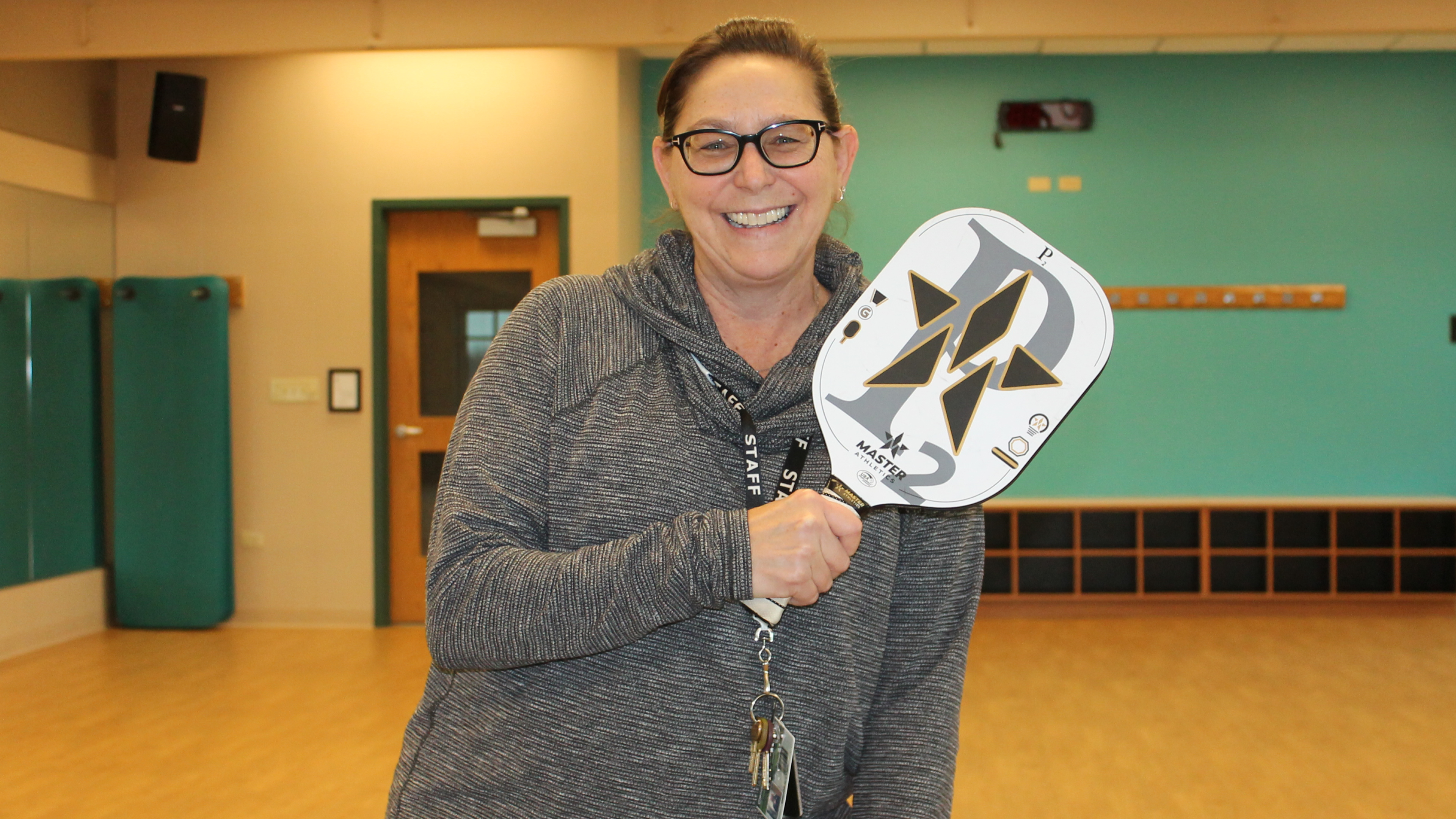 Pickle Ball Warm up with Lynne & Brian