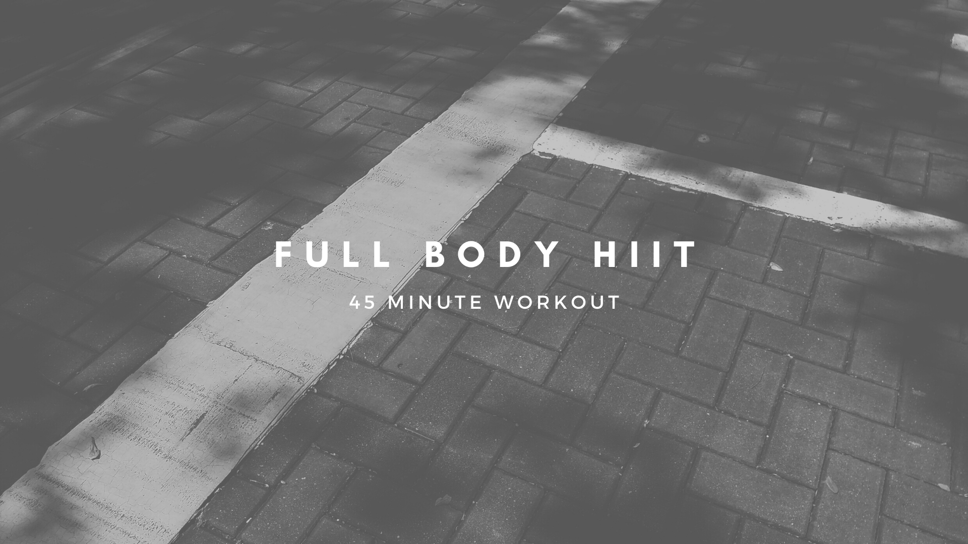 [ HIIT ] Full Body Workout (May 29)