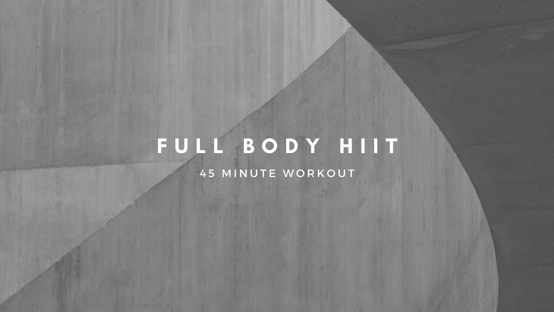 [ HIIT ] Full Body Workout (Apr 24)