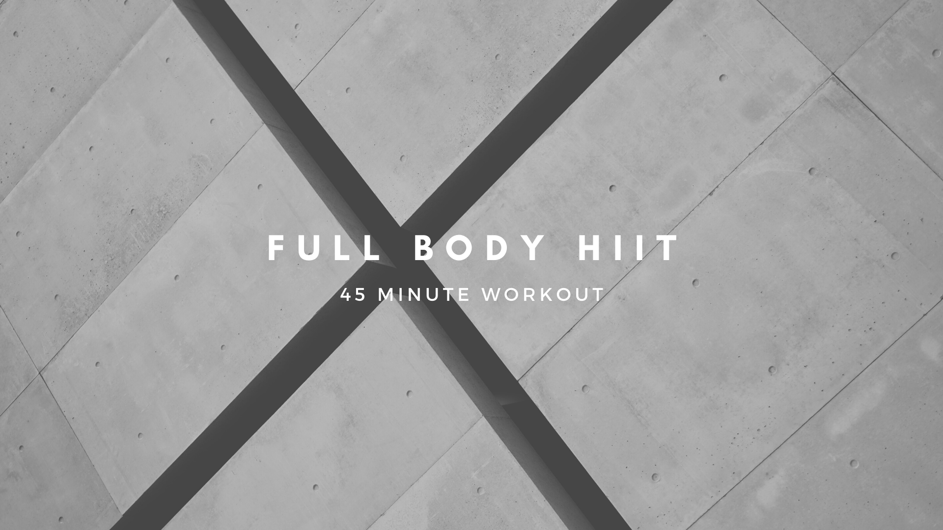 [ HIIT ] Full Body Workout (May 13)
