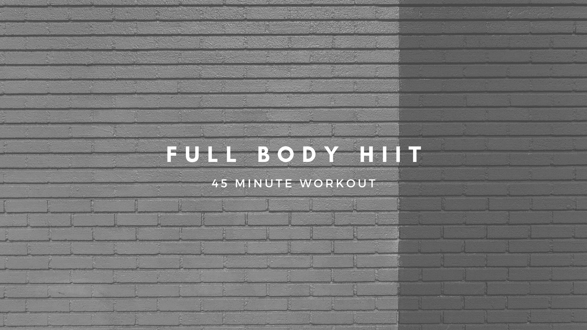 [ HIIT ] Full Body Workout (June 12)