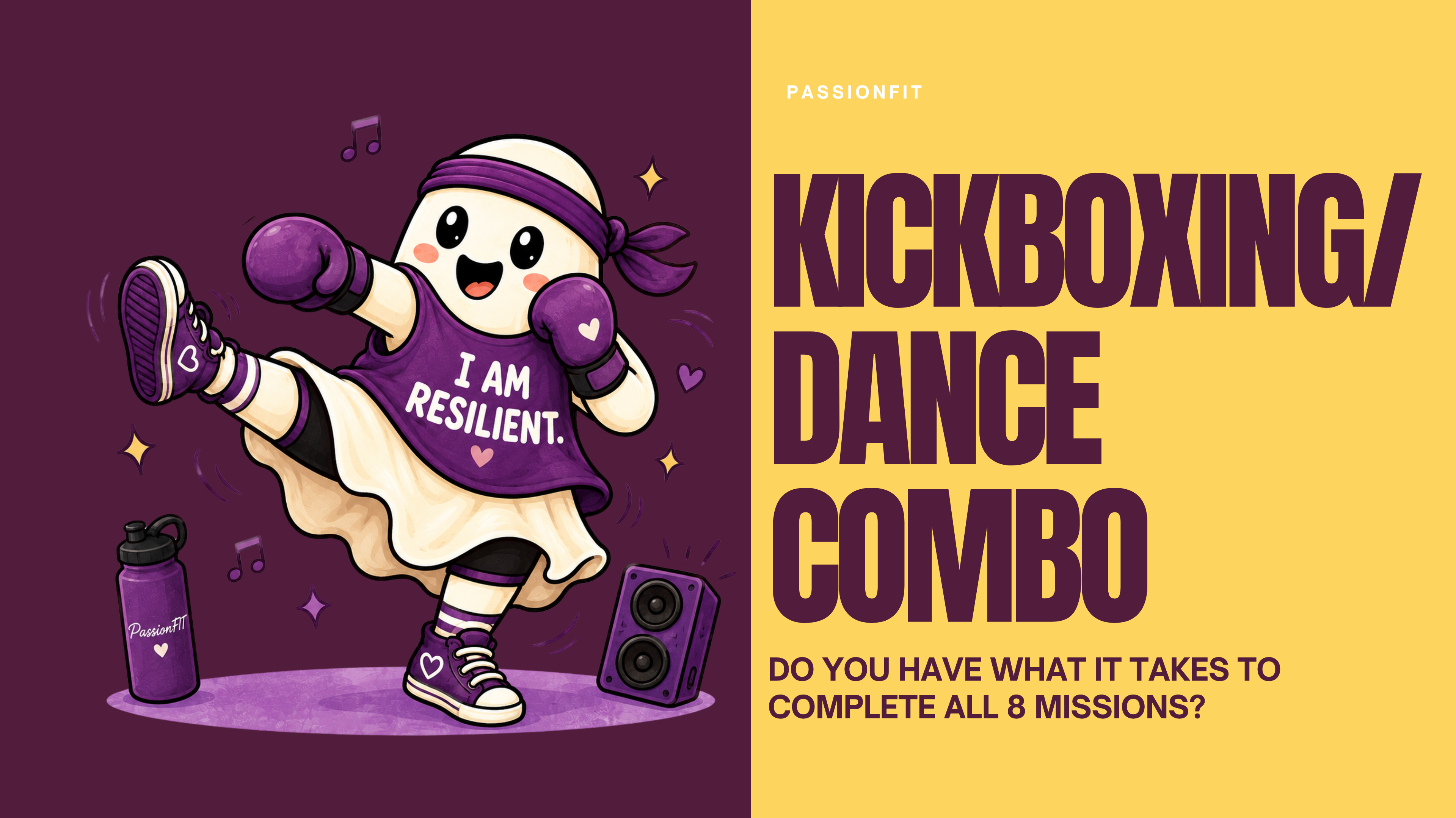Kickboxing/Dance Combo with Steph - September 12th, 2026