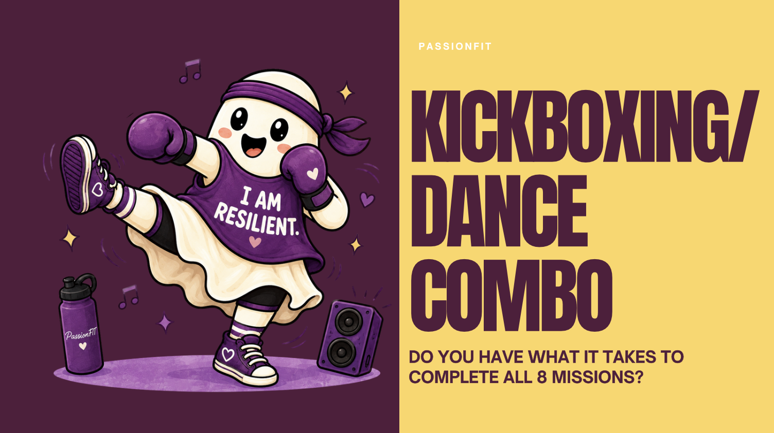 Kickboxing/Dance Combo with Steph - October 17th, 2026
