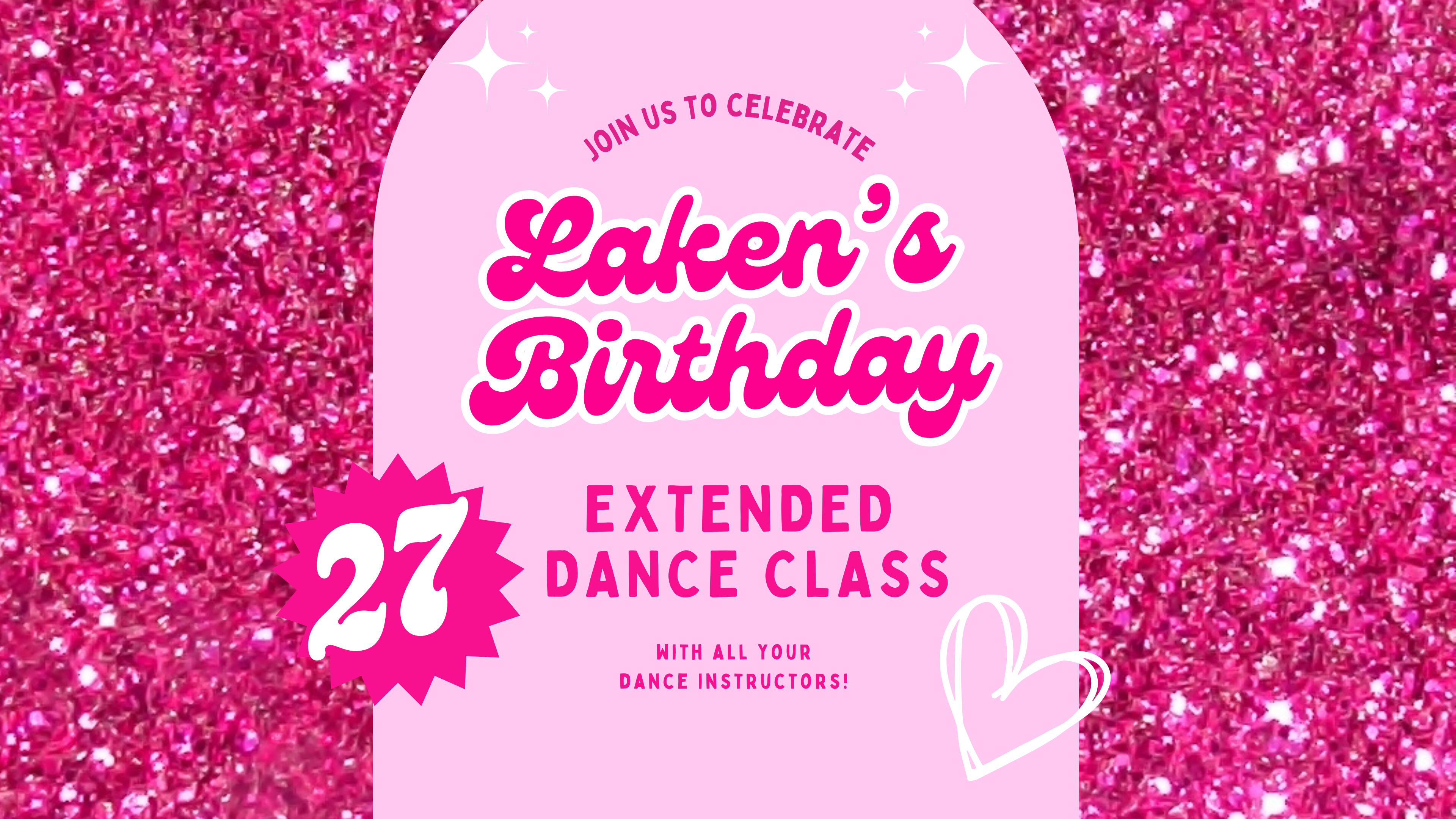 Birthday Dance Celebration! EXTENDED CLASS! - 03/27/2025, 23:55:01