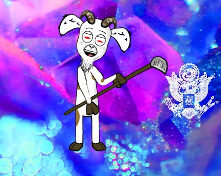 Desktop Background - Goats & Hoes - "Air Guitar" image