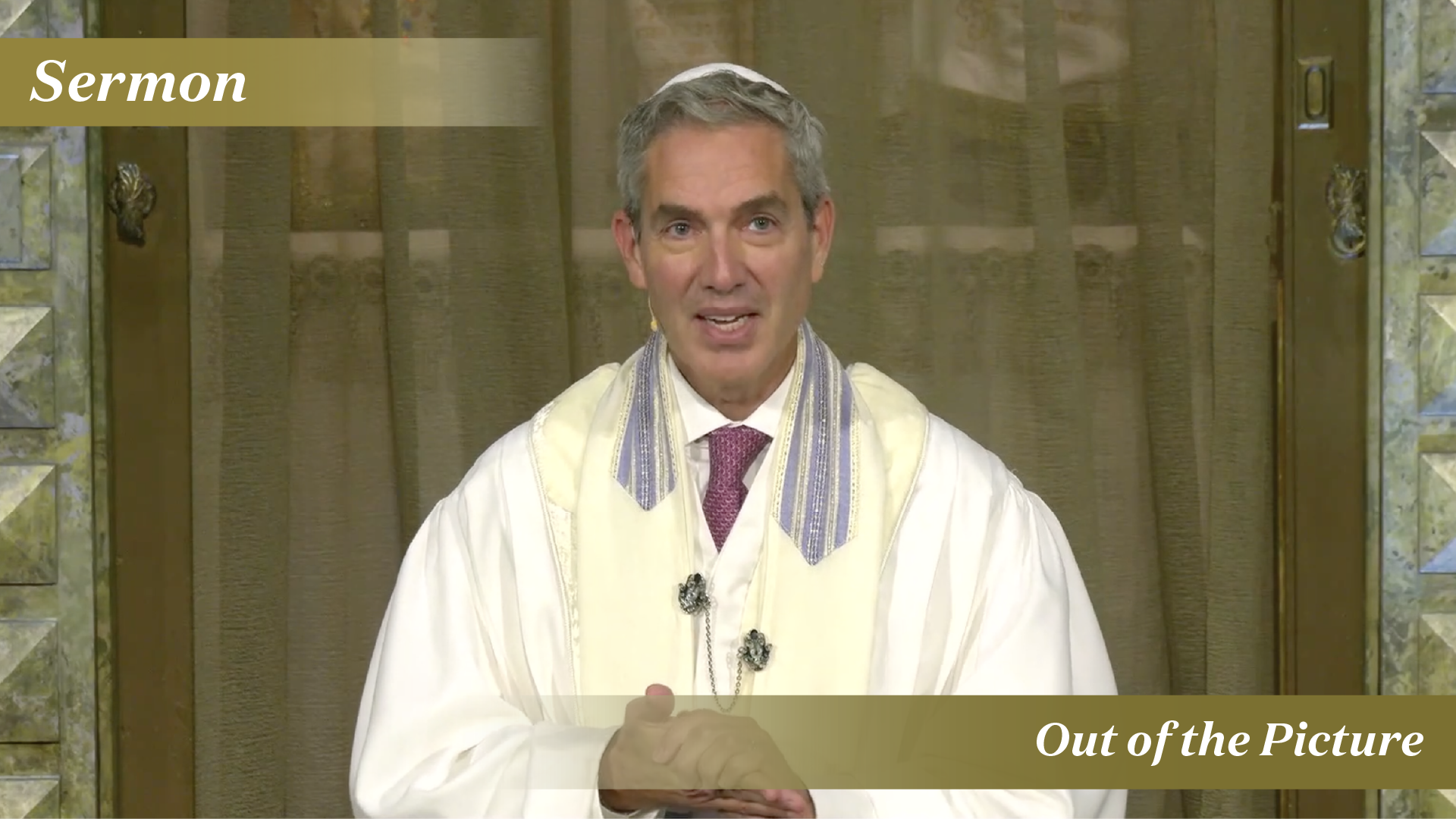 Rabbi Cosgrove: Out of the Picture (Yom Kippur, 2026)