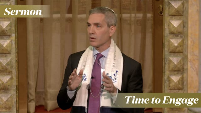 Rabbi Cosgrove: Time to Engage (May 1...