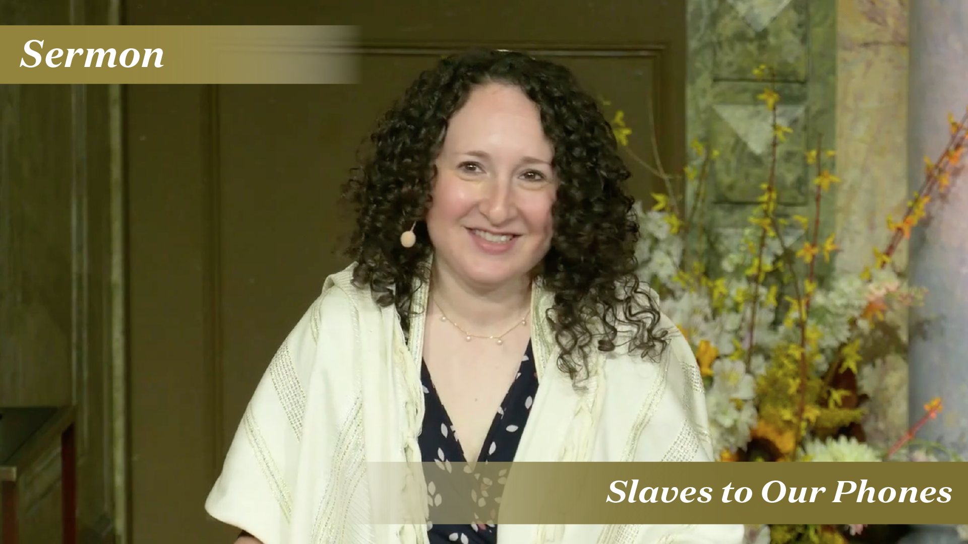 Rabbi Zauzmer: Slaves to Our Phones (April 4, 2026)