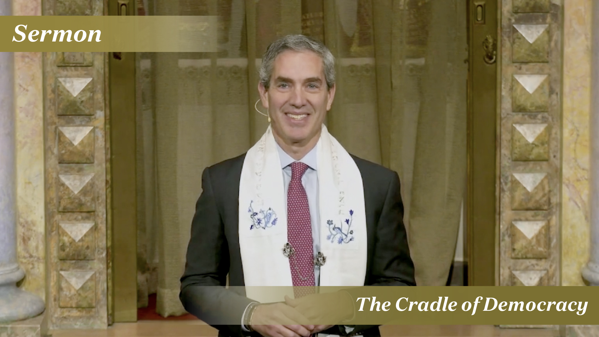 Rabbi Cosgrove:  The Cradle of Democracy (November 22, 2025)
