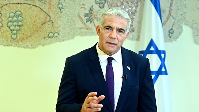 Blessing from Yair Lapid, Israel Minister of Foreign Affairs