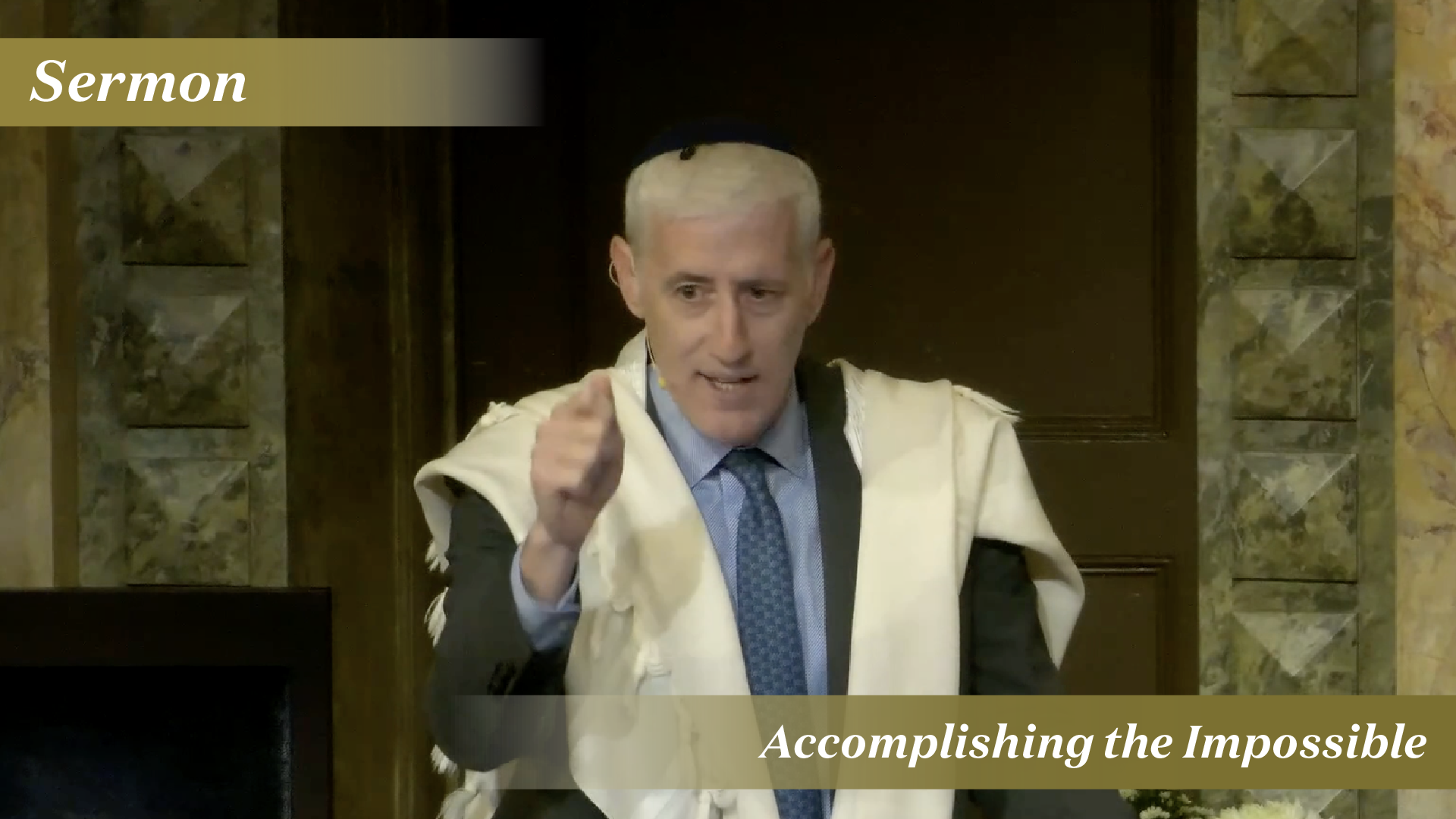 Rabbi Zuckerman: Accomplishing the Impossible (September 20, 2025)