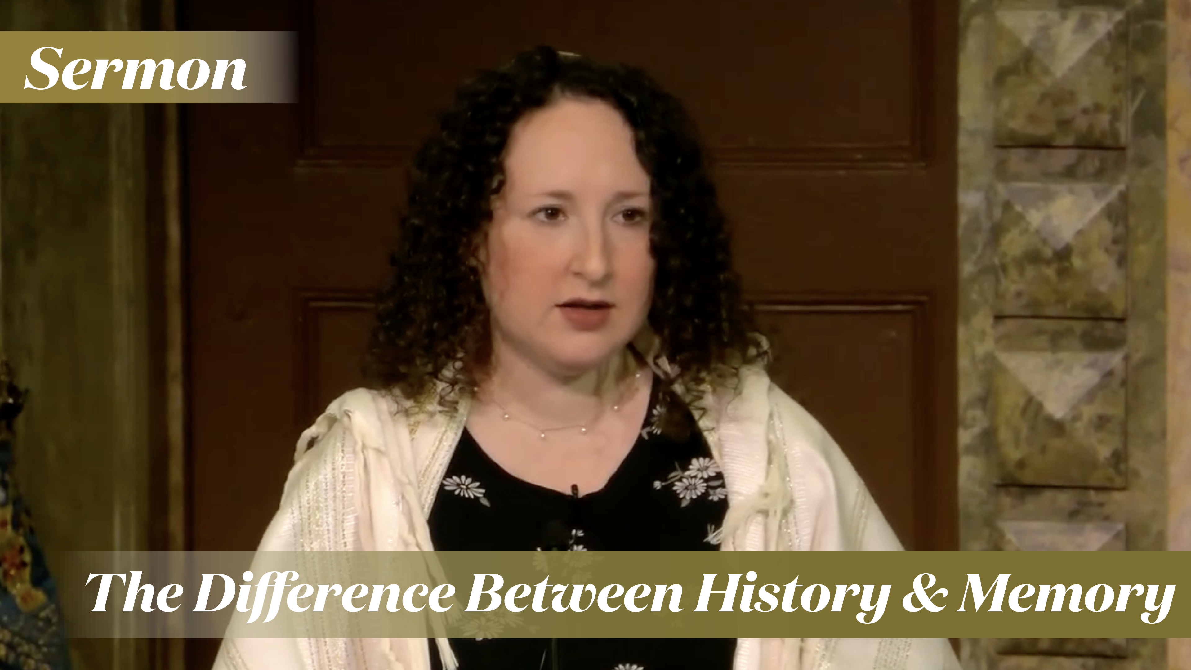 Rabbi Zauzmer: The Difference Between History & Memory (April 30, 2024, Yizkor)