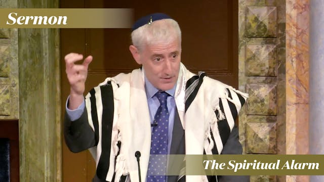 Rabbi Zuckerman: The Spiritual Alarm ...