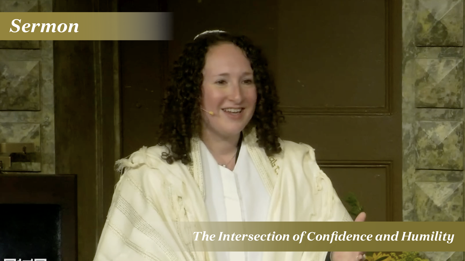 Rabbi Zauzmer: The Intersection of Confidence and Humility (Rosh Hashanah, 2025)