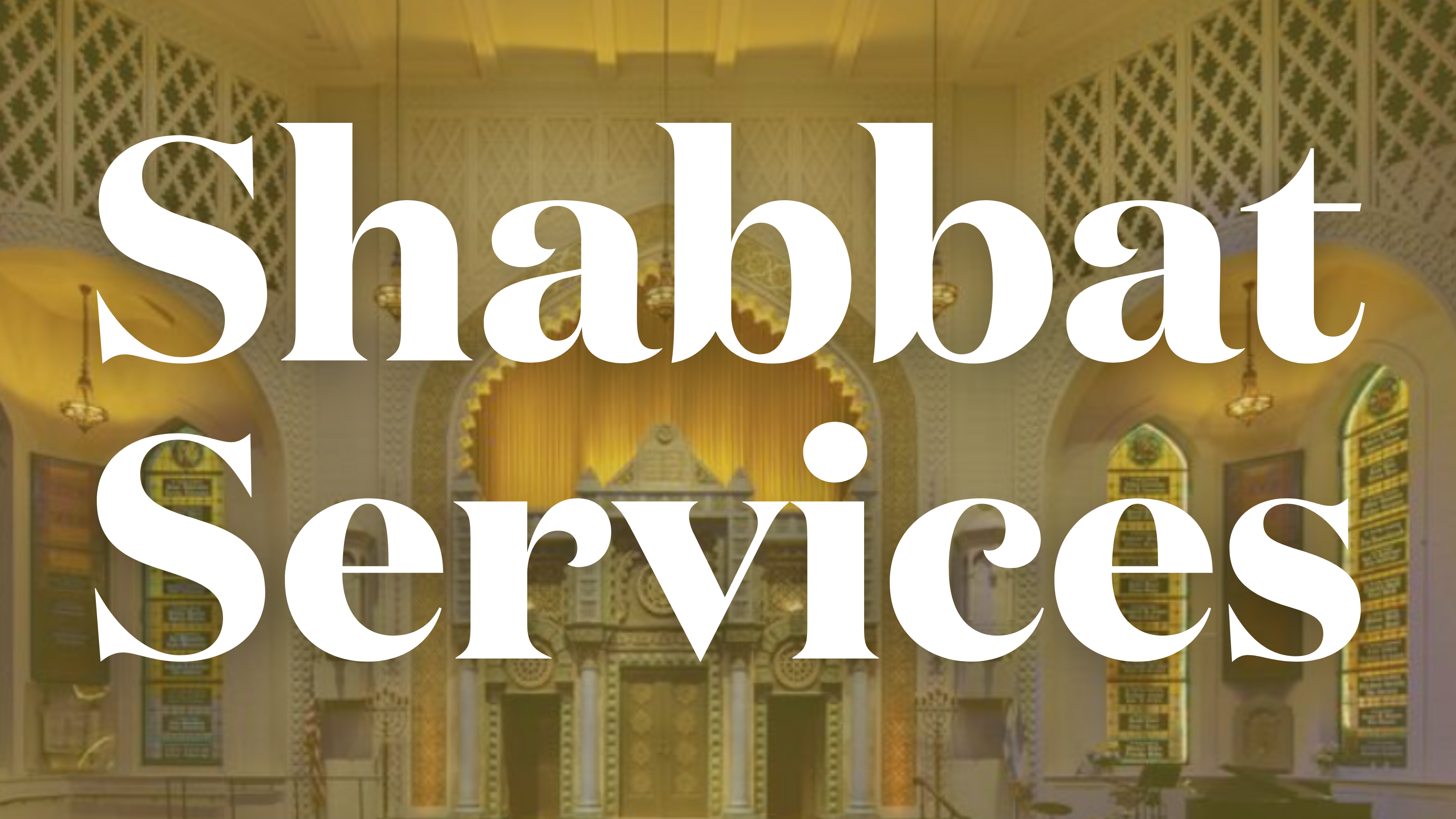 Shabbat Services