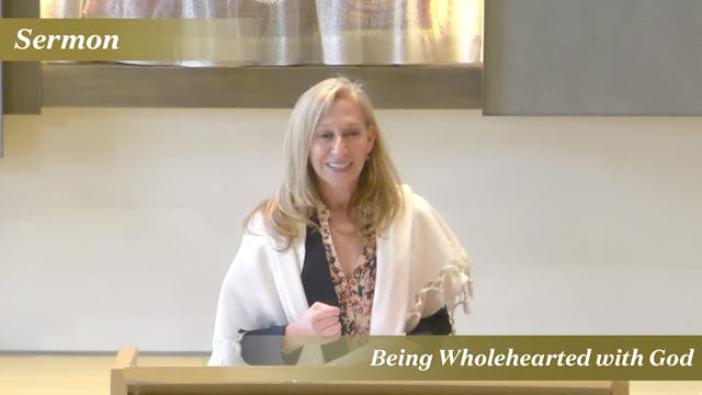 Rabbi Koffman: Being Wholehearted wit...