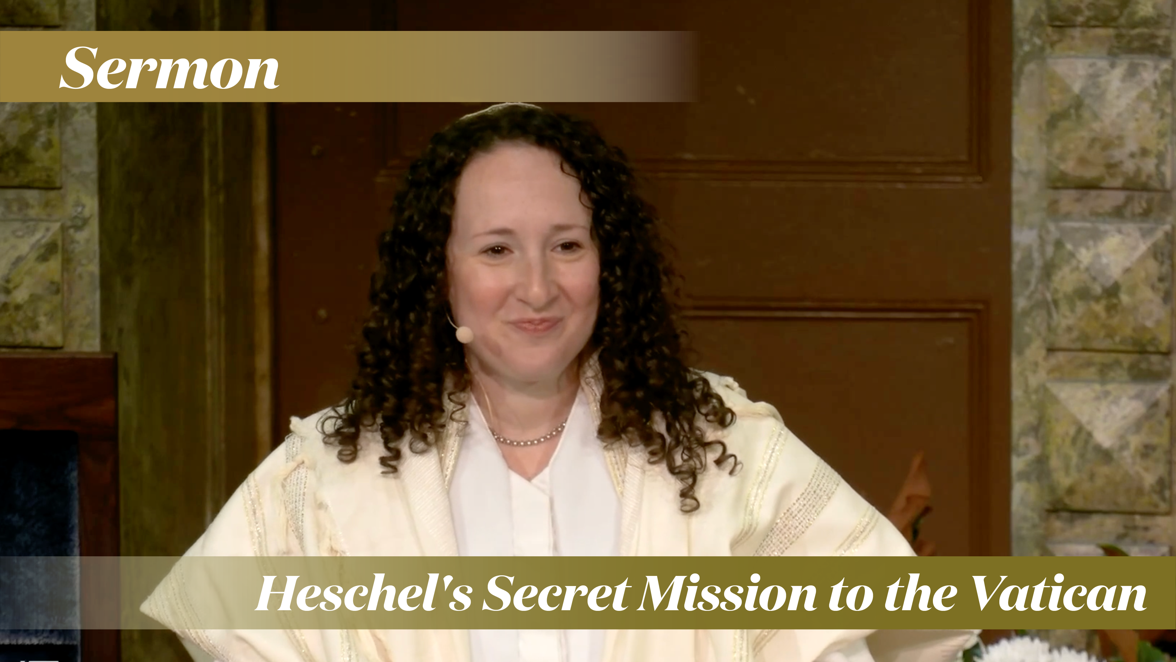 Rabbi Zauzmer: Heschel's Secret Mission to the Vatican (Yom Kippur, 2025)