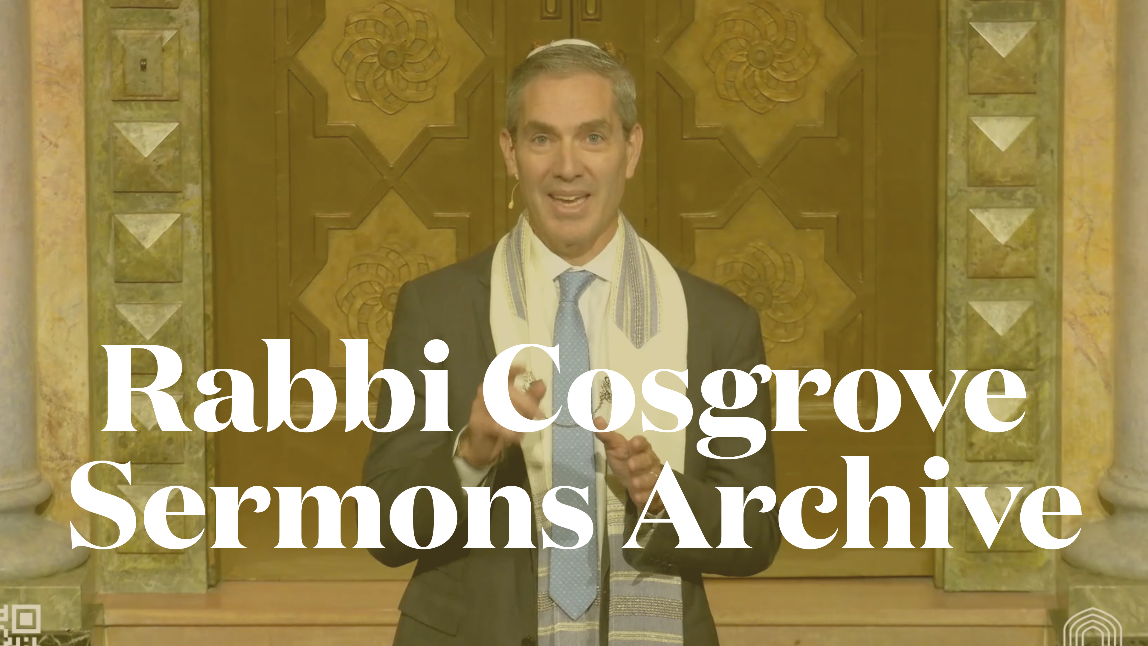 Rabbi Cosgrove Sermons Archive