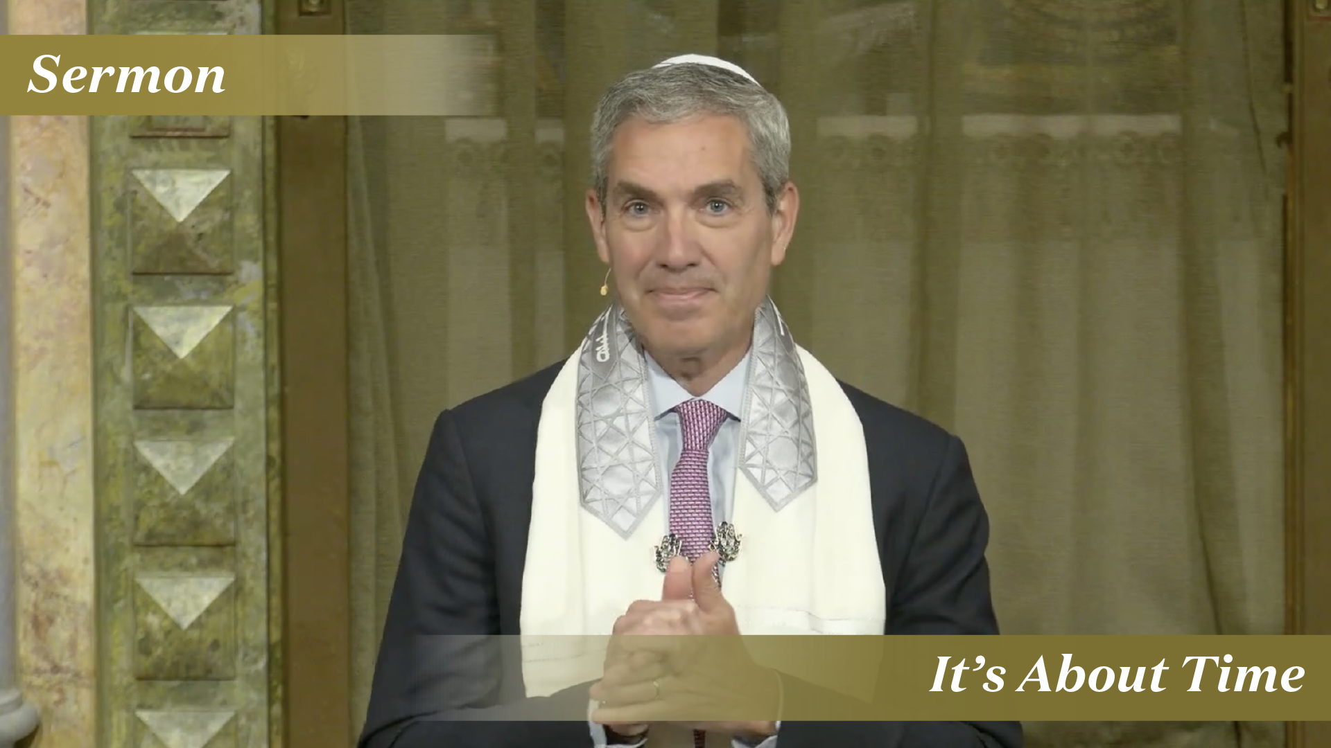 Rabbi Cosgrove: It's About Time (April 11, 2026)