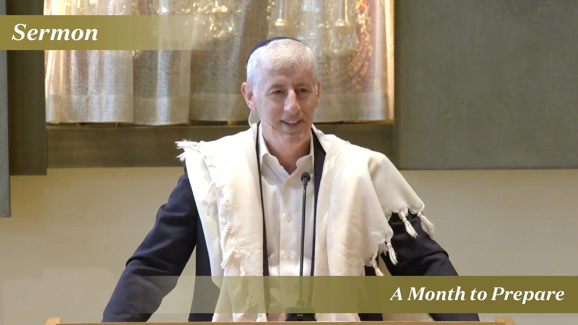 Rabbi Zuckerman: A Month to Prepare (August 15, 2026)