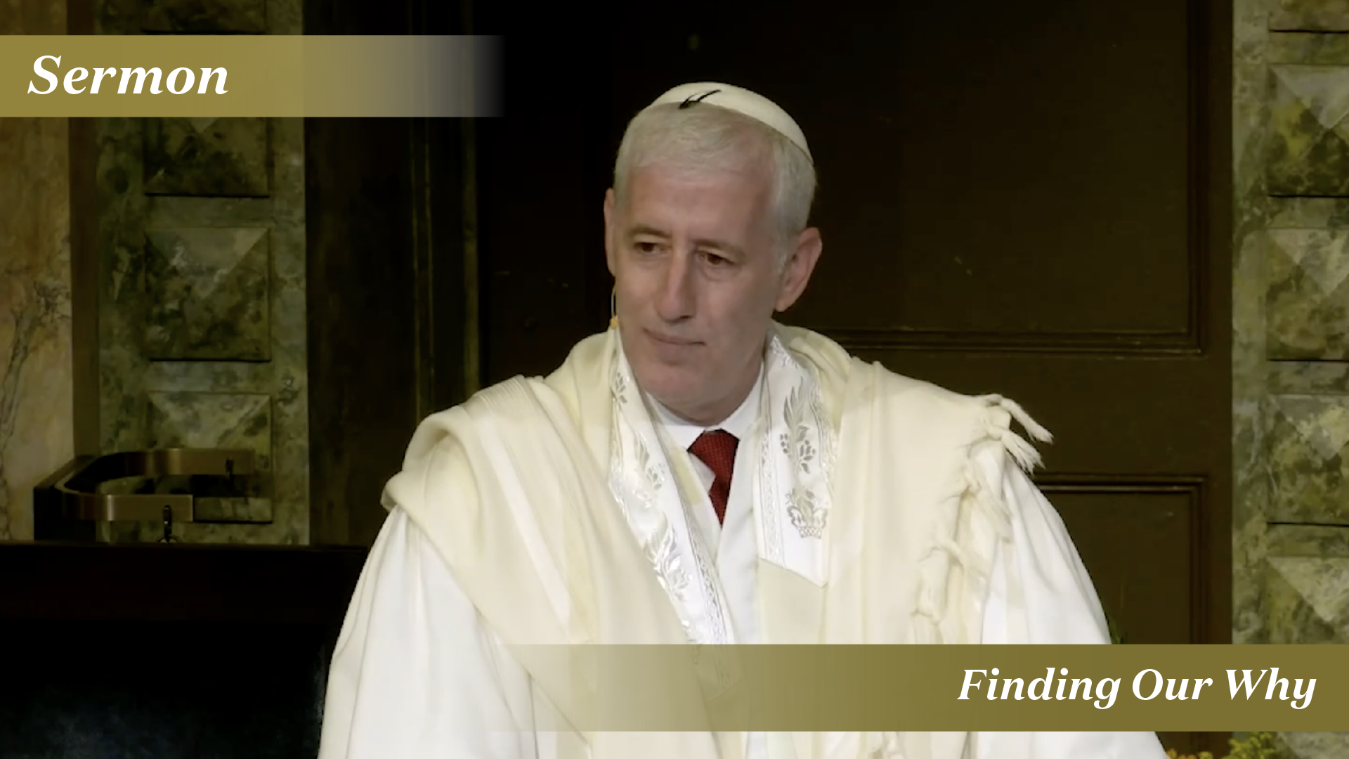 Rabbi Zuckerman: Finding Our Why (Rosh Hashanah, 2025)