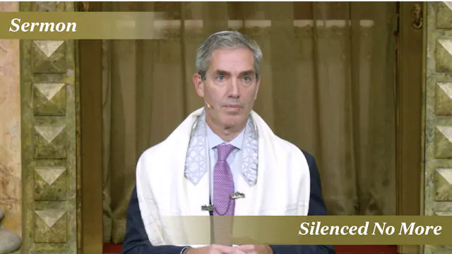Rabbi Cosgrove: Silenced No More (Oct...