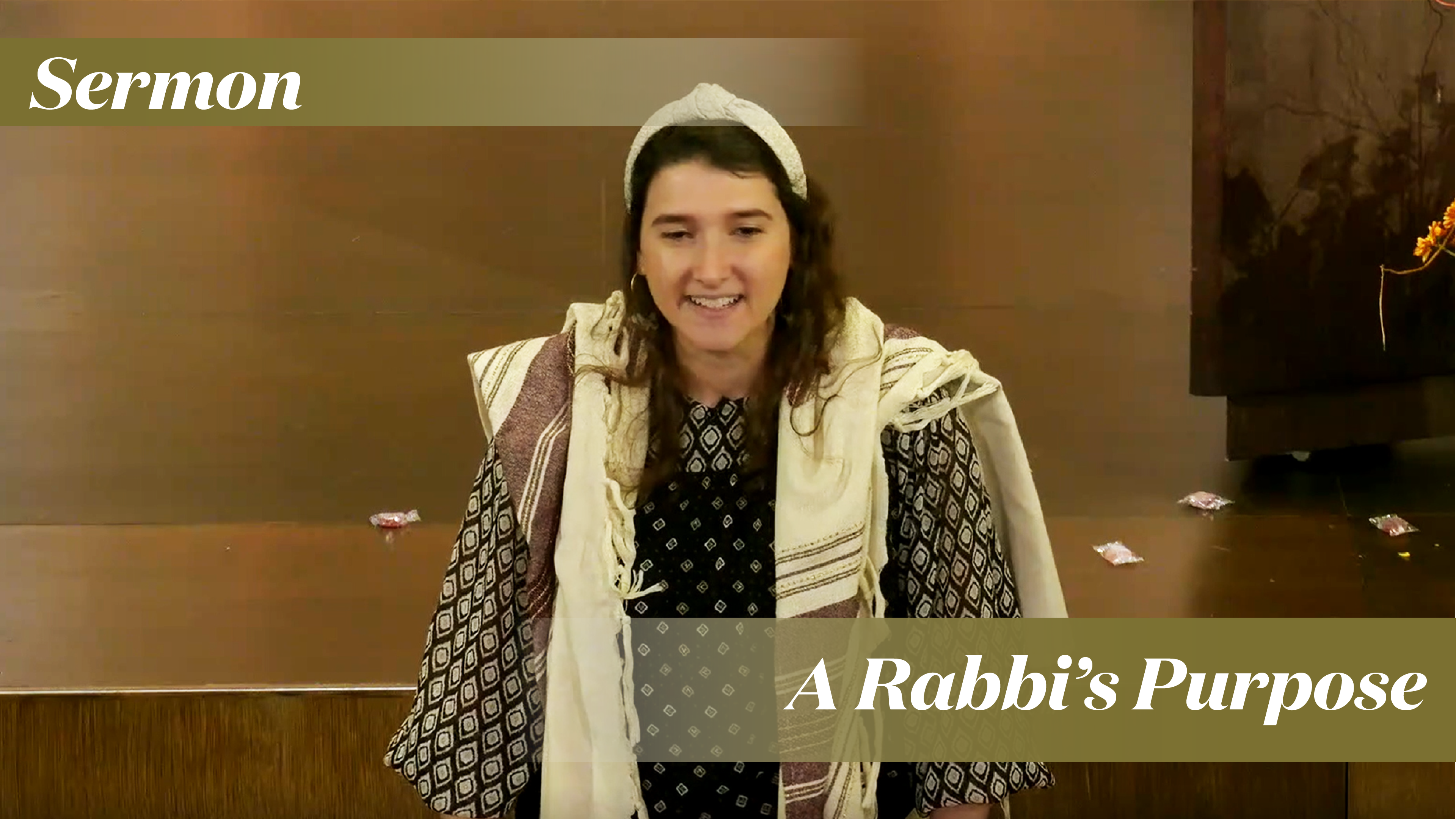 Rabbinic Intern Kornsgold: A Rabbi's Purpose (November 26, 2022)