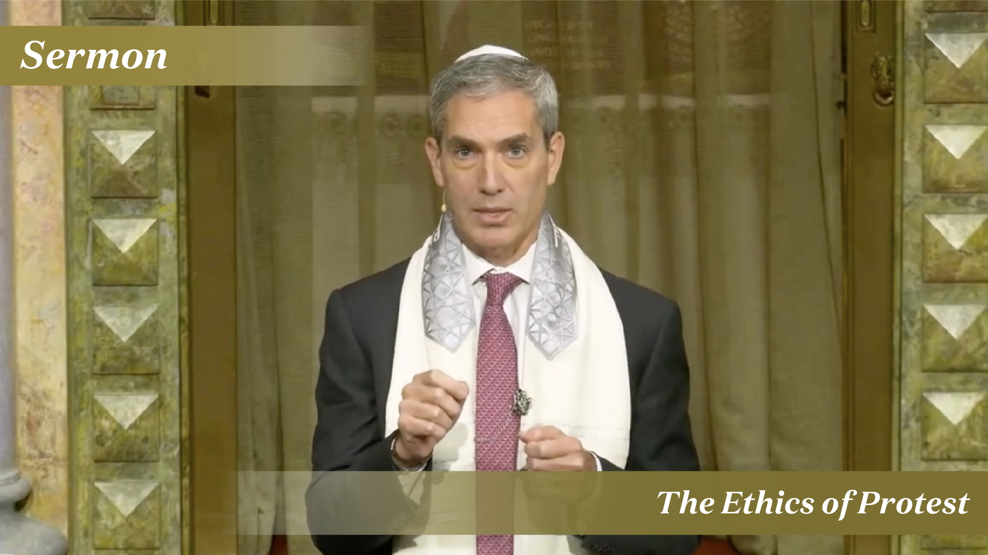 Rabbi Cosgrove: The Ethics of Protest (May 9, 2026)