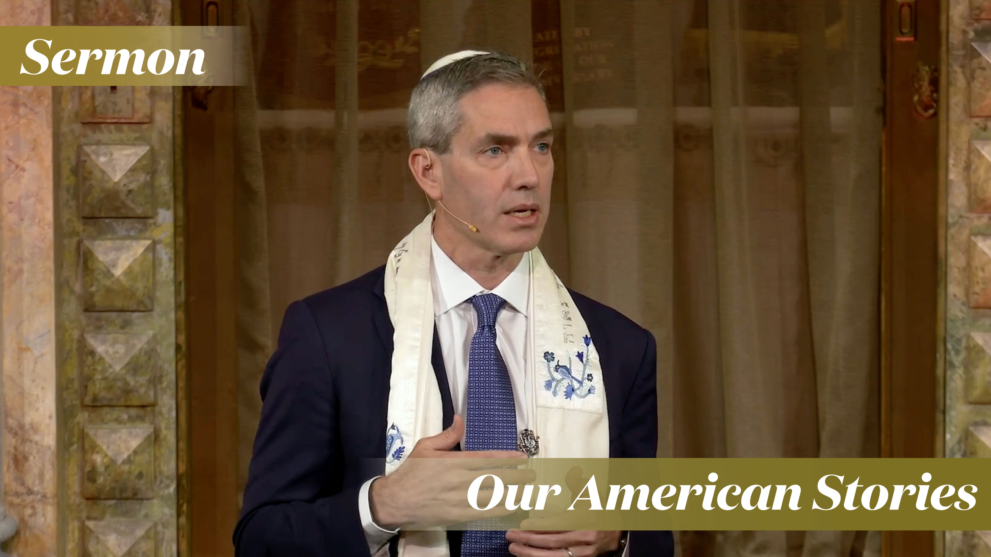 Rabbi Cosgrove: Our American Stories (November 23, 2024)