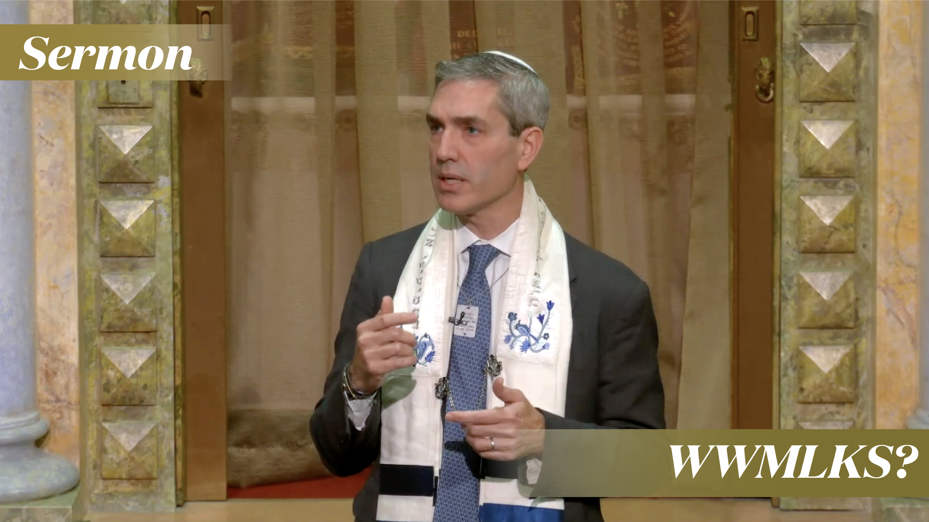 Rabbi Cosgrove: WWMLKS? (January 13, 2024)