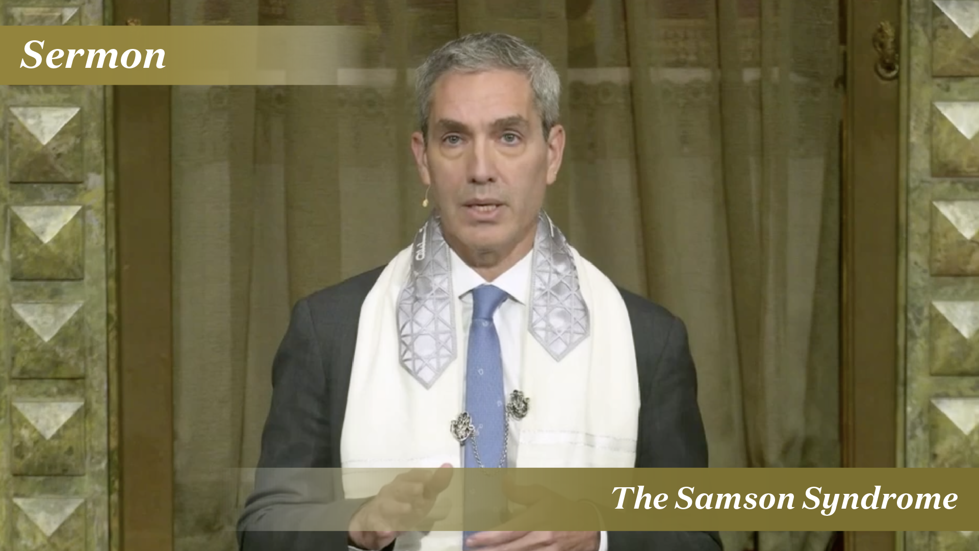 Rabbi Cosgrove: The Samson Syndrome (May 30, 2026)