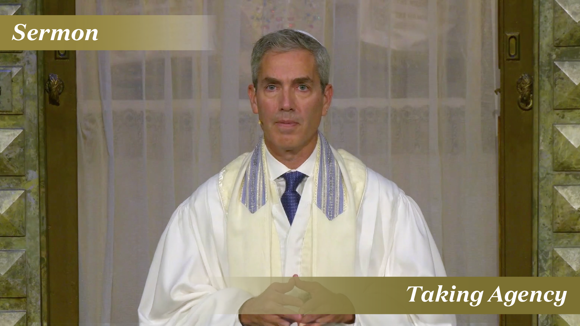 Rabbi Cosgrove: Taking Agency (Kol Nidrei, 2026)