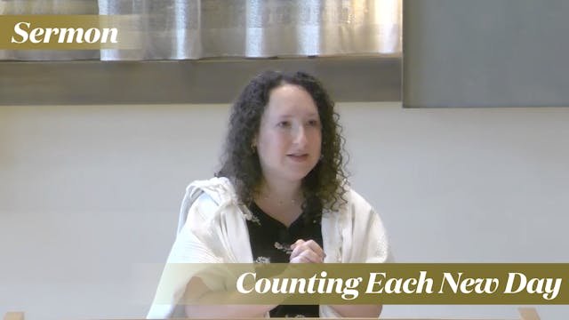 Rabbi Zauzmer: Counting Each New Day ...