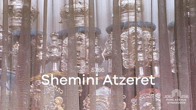 Shemini Atzeret Morning Service - 10/14/2025