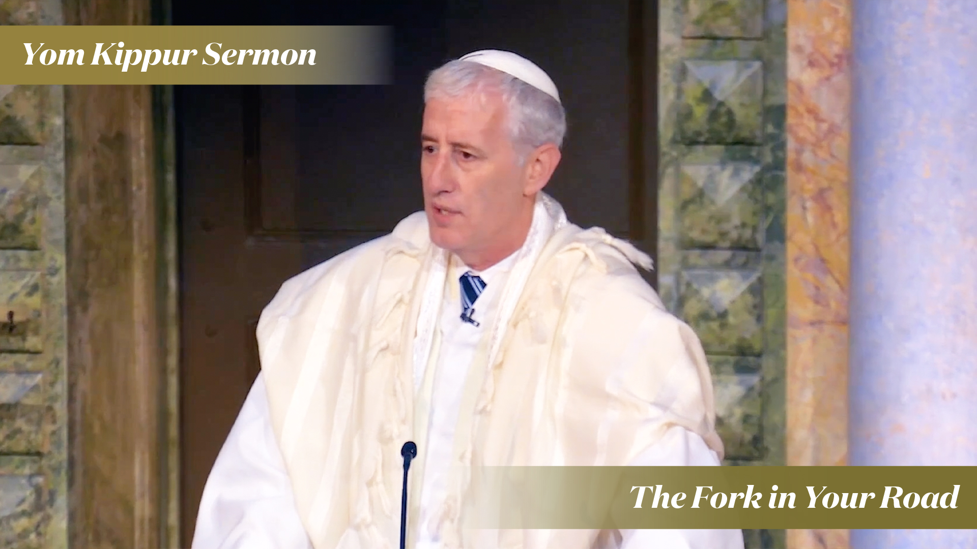 Rabbi Zuckerman: The Fork in Your Road (Yom Kippur, 2023)