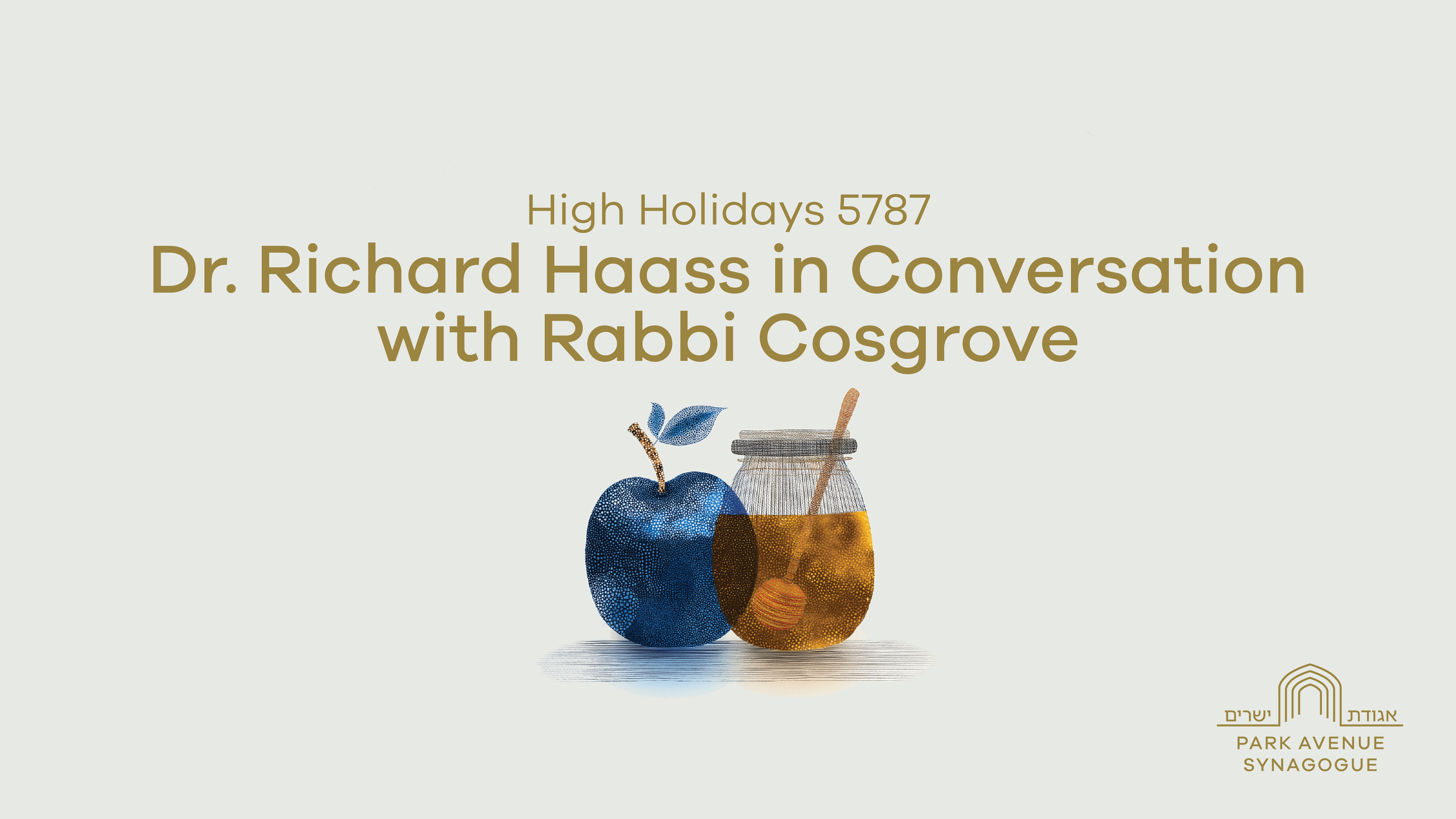 Dr. Richard Haass in Conversation with Rabbi Cosgrove - 09/21/2026