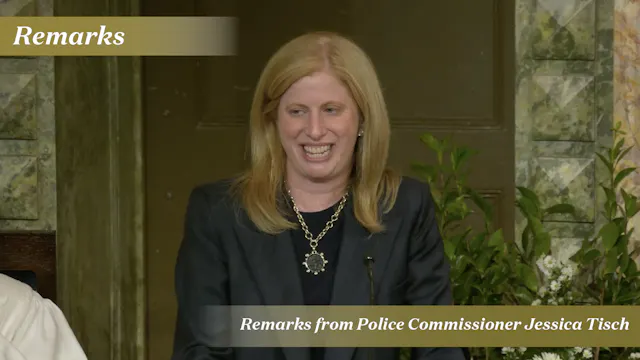 Remarks from Police Commissioner Jess...