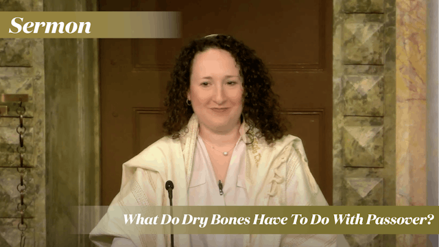 Rabbi Zauzmer: What Do Dry Bones Have...