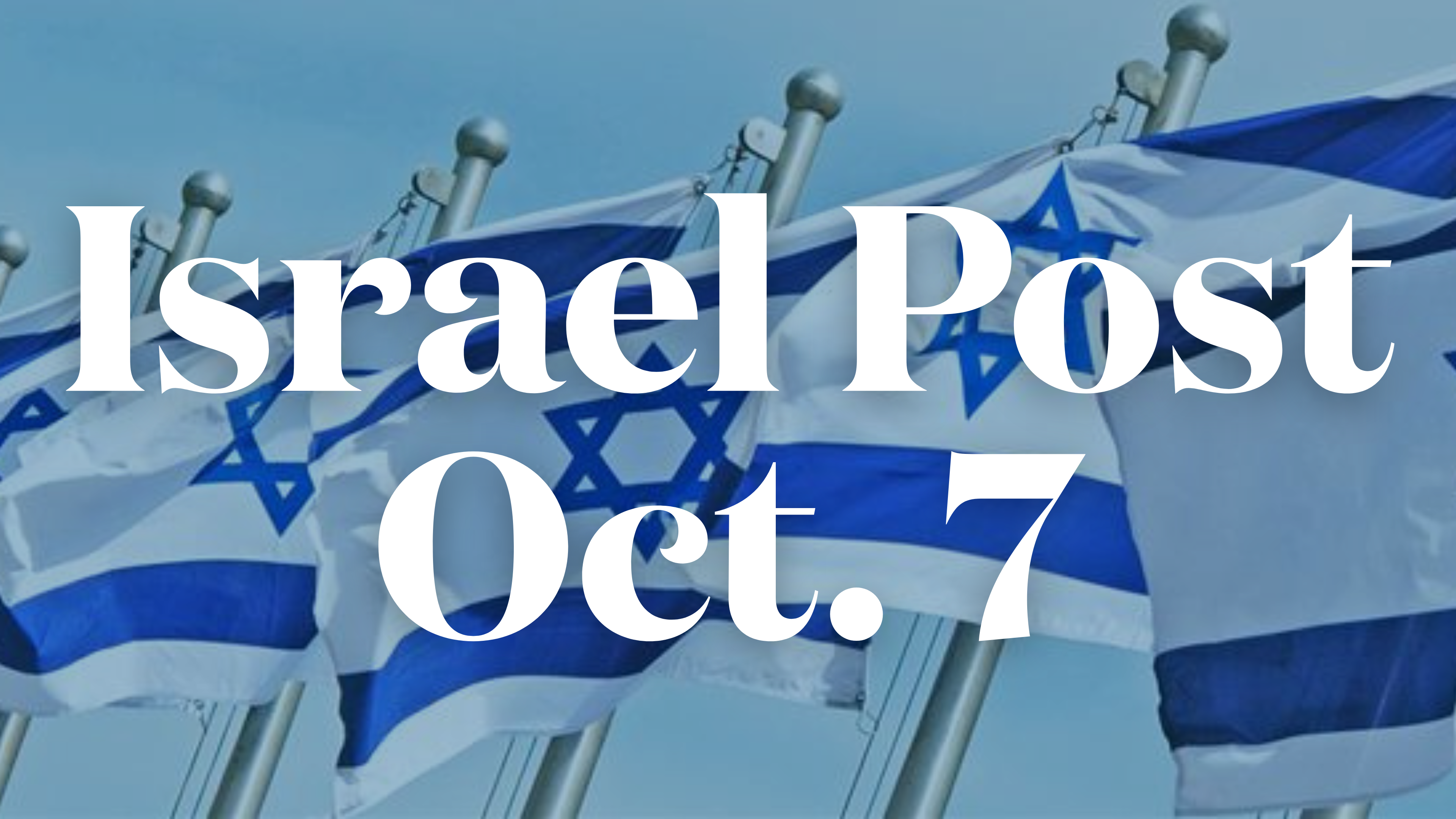 Israel Post October 7