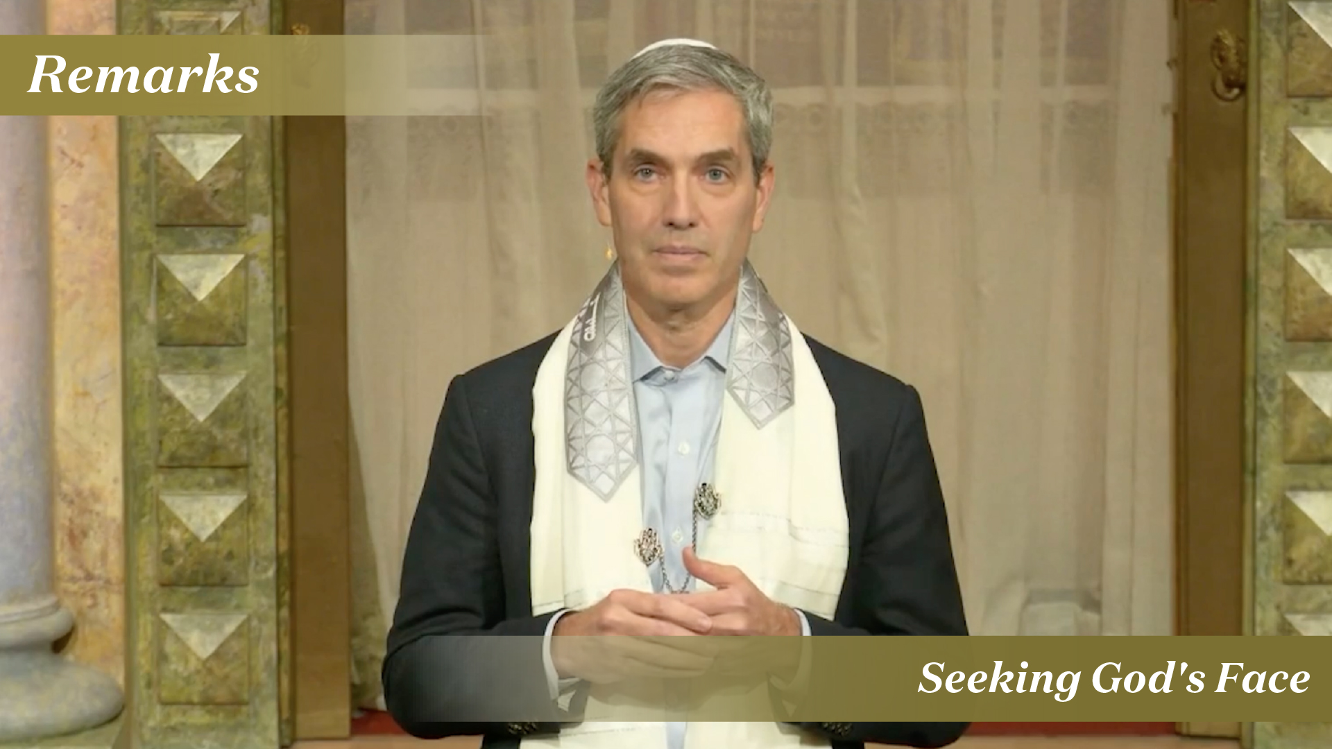Rabbi Cosgrove: Seeking God's Face (March 6, 2026)