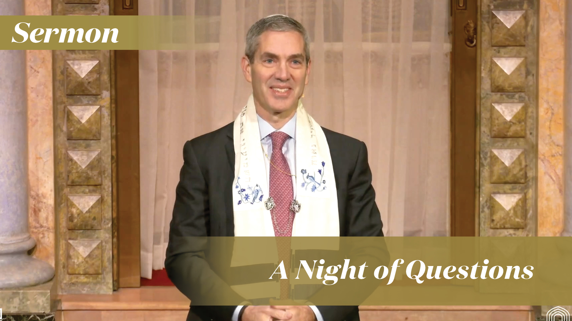 Rabbi Cosgrove: A Night of Questions (April 12, 2025)