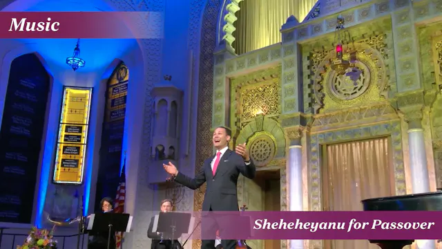 Sheheheyanu for Passover